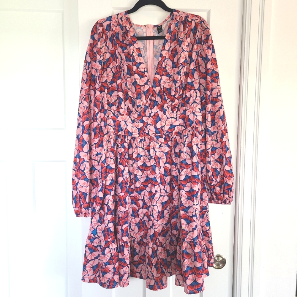 2X 🌹Floral Fantasy Tiered Romantic Summer Dress